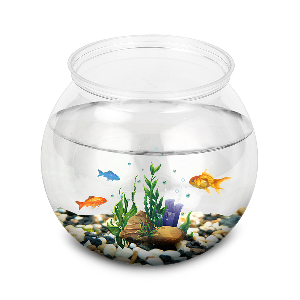 Fish Bowl Plastic L M S Sizes  - Betta Fish Tank ulasan dan harga