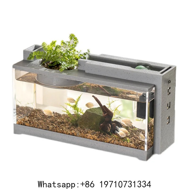 Aquarium Fish Tank Kit Built-i - Aquarium Light ulasan dan harga
