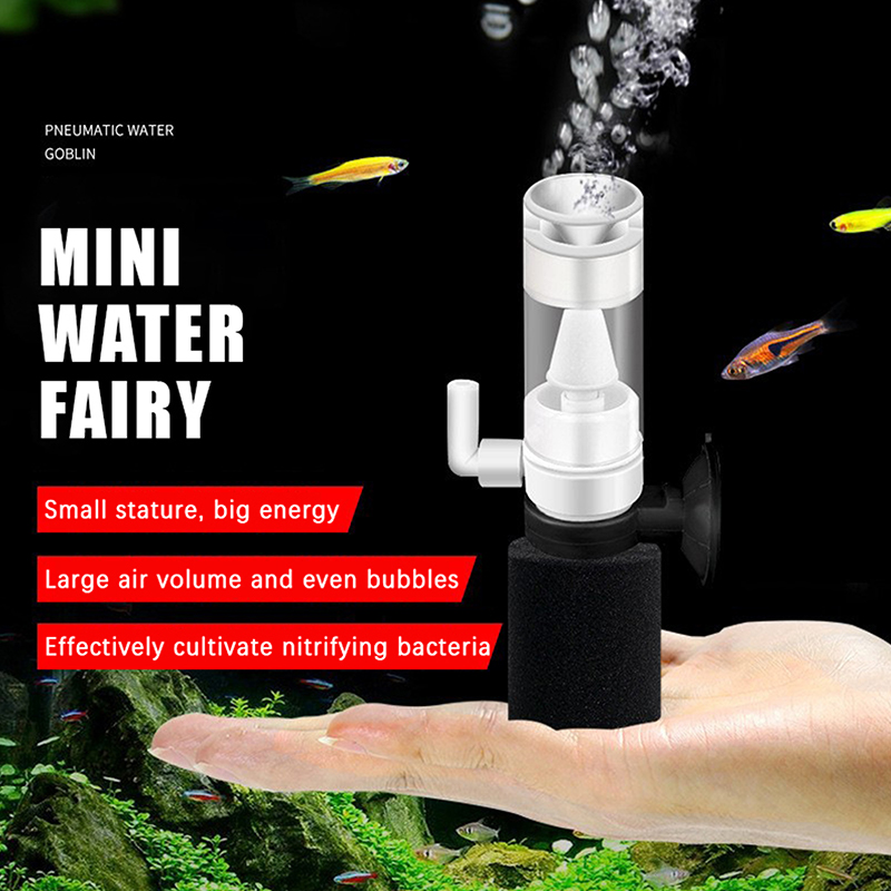 ♬Air Driven Aquarium Sponge Fi - Betta Fish Tank ulasan dan harga