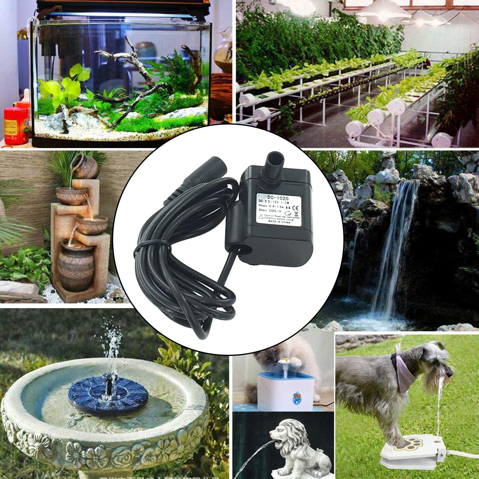 Submersible Water Pump DC 12V  - Aquarium Pump ulasan dan harga
