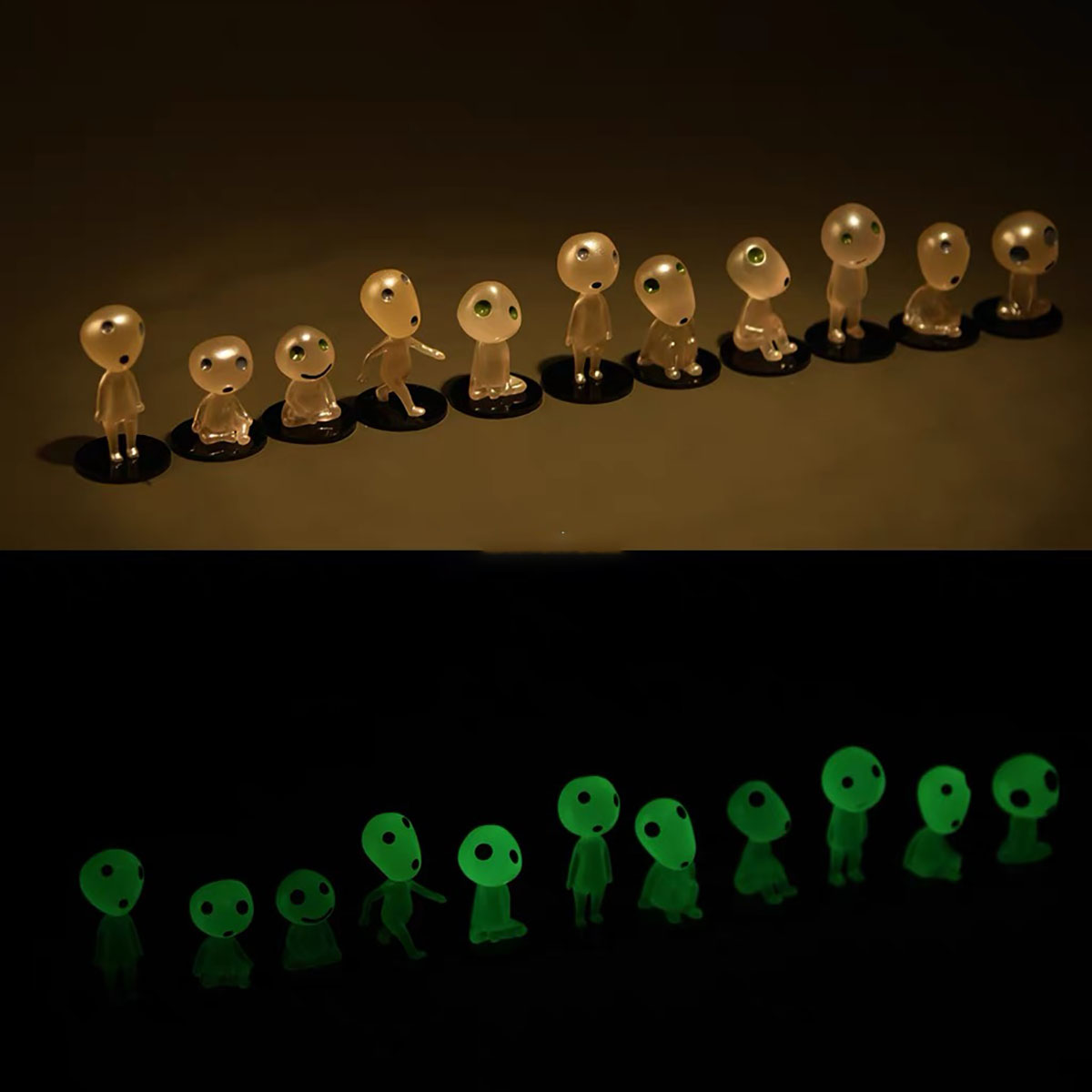 10Pcs Luminous Elves Mini Figu - Fish Aquarium Home ulasan dan harga