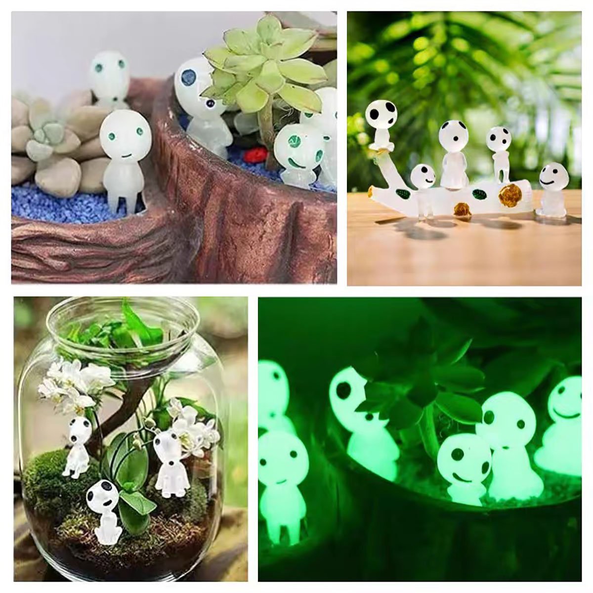 10Pcs Luminous Elves Mini Figu - Fish Aquarium Home ulasan dan harga