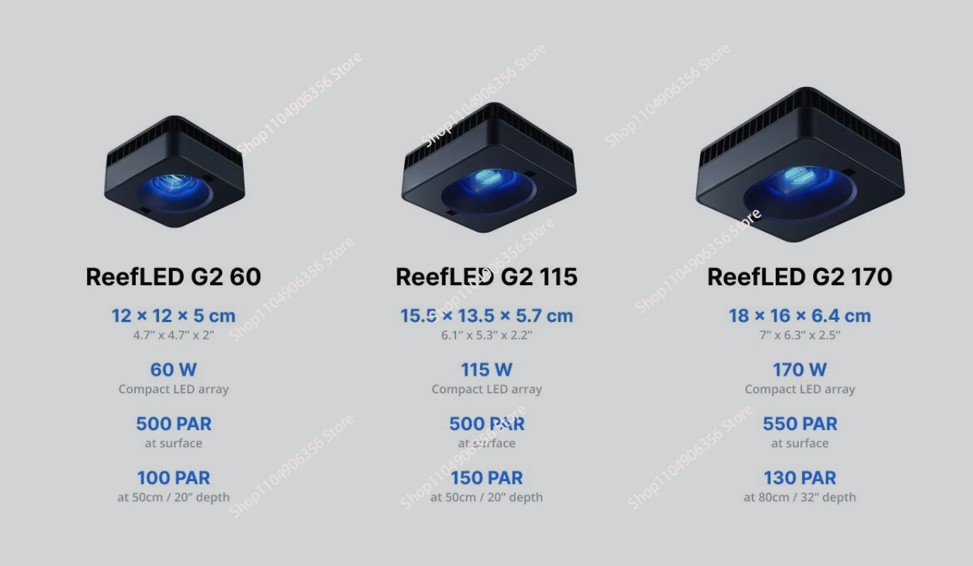 New LED 60w Aquarium Light Bes - Aquarium Light ulasan dan harga